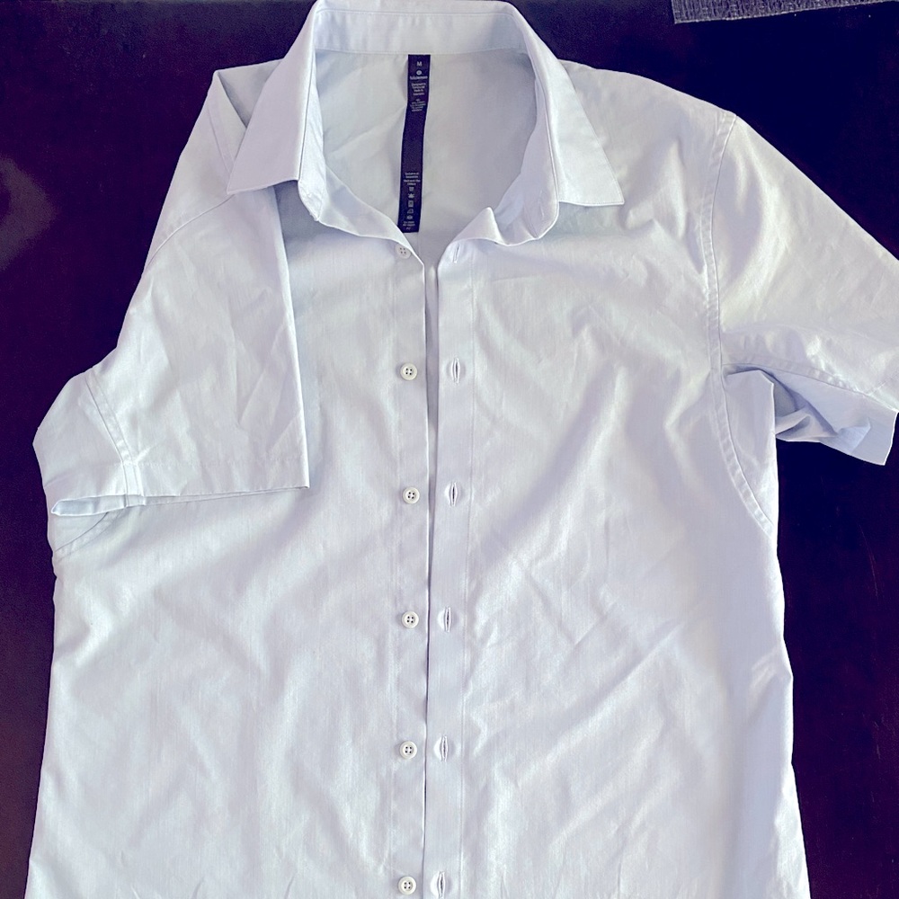 ***Lululemon*** MENS Short Sleeved Dress Shirt